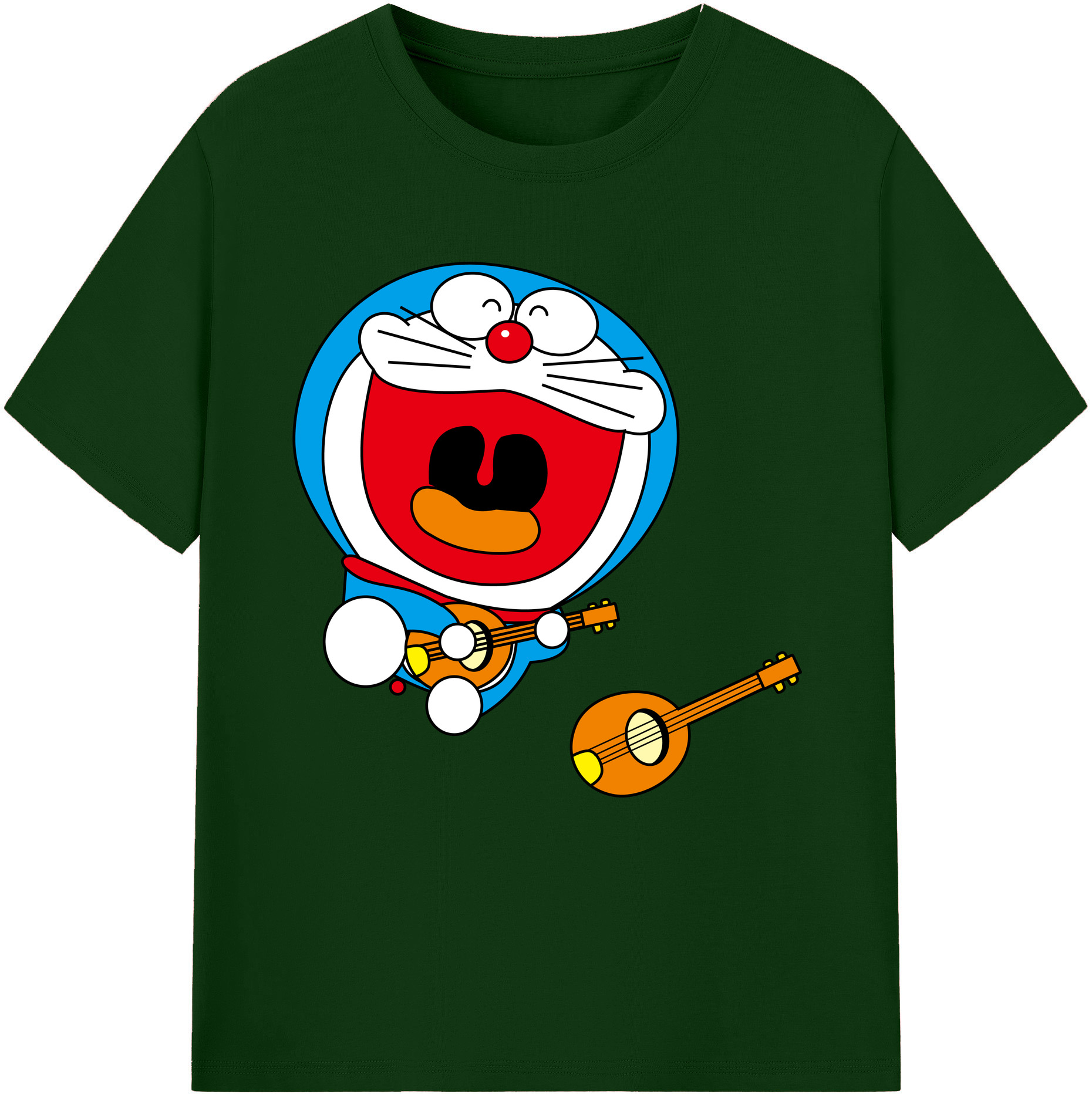 （画像用） ドラえもん Doraemon 綿100％半袖Tシャツ（フロントプリント）